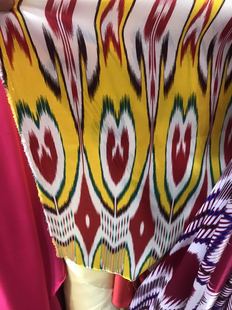 式 各款 订做 540度大摆裙 艾德莱斯绸各色订做