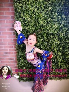 傣族舞蹈服装 鸿舞衣 订做