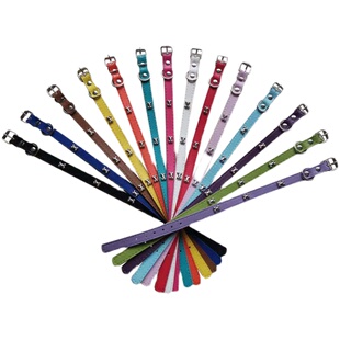 新款骨头配件项圈经典合金跨境宠物用品金毛泰迪脖圈猫狗项链外销