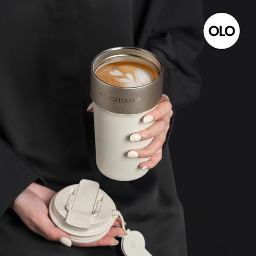 holoholo简约316L吸管咖啡杯