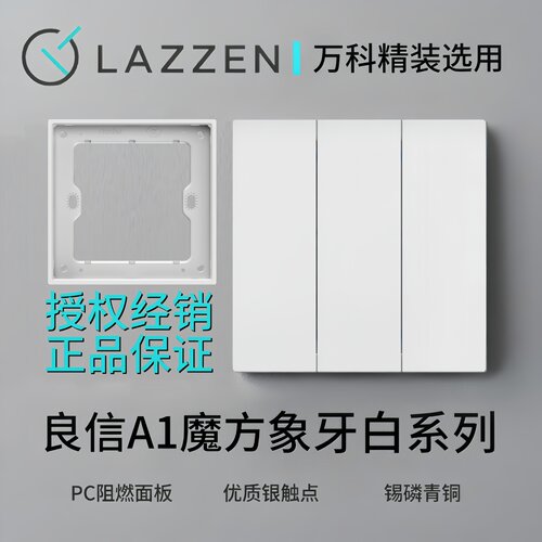 Nader/良信A1上海雅白色开关