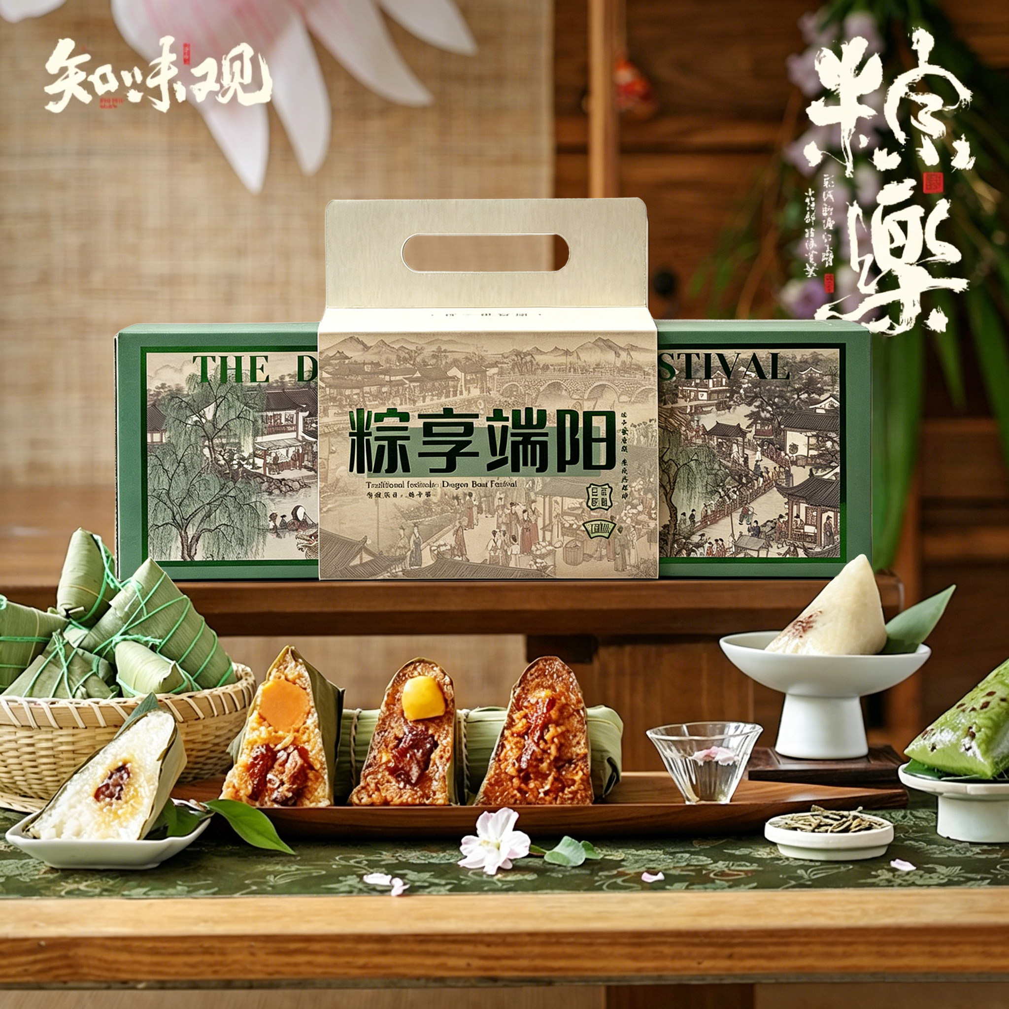 知味观知味·粽享端阳粽子礼盒装2026节日伴手礼杭州特产团购定制