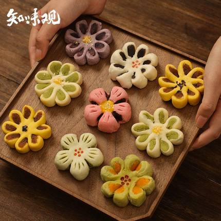 知味观桃花知春酥杭州特产伴手礼传统糕点零食糕茶点D