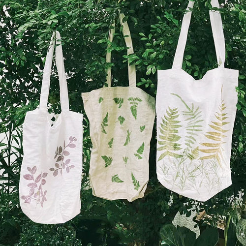 植物敲拓染材料包印染锤