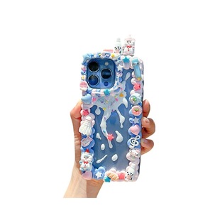 手工diy奶油胶苹果系列iphone15promax16promax手机壳益智类礼物