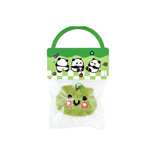 可爱毛绒动物钥匙扣高颜