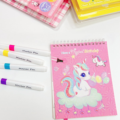 kpop猎魔女团绘画本Sketc