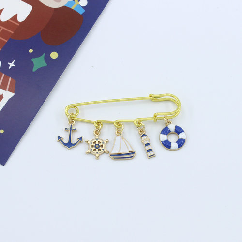 创意可爱海洋生物动物胸