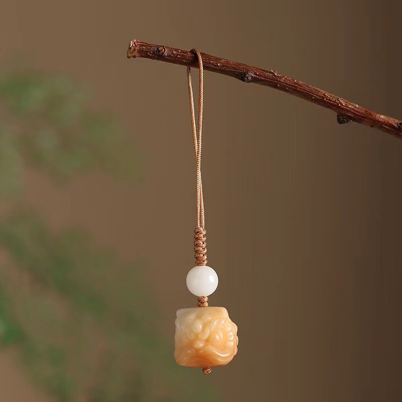 菩提根莲花手机链炭烧招
