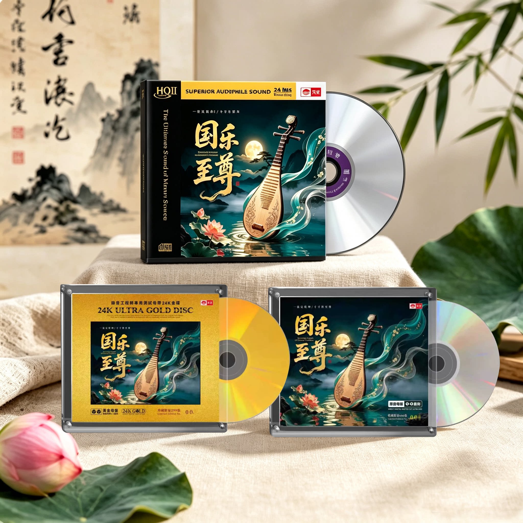 正版 国乐至尊 HQII CD 高品质民乐发烧HiFi鉴赏HQ2试音碟 纯音乐