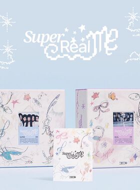 正版ILLIT专辑 SUPER REAL ME 迷你1 出道专写真周边小卡HYBE女团