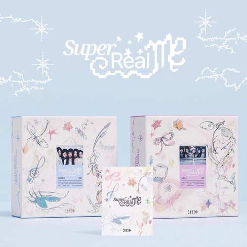 正版ILLIT专辑 SUPER REAL ME 迷你1 出道专写真周边小卡HYBE女团