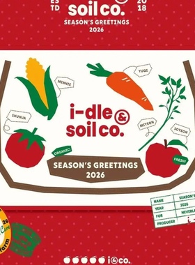 正版 idle女娃2026年台历 Season’s Greetings 宋雨琦官方小卡