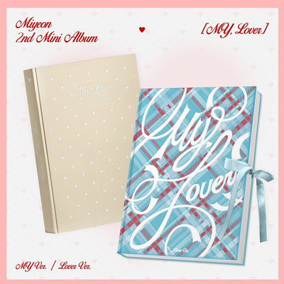 现货正品 GIDLE 赵美延SOLO2专辑 MY Lover官方海报小卡周边 女娃