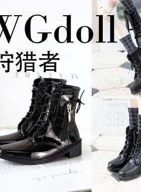 WGdoll bjd4分娃鞋靴uf2.0囝囝td752缩dz狗狗特四am77狩猎者id75