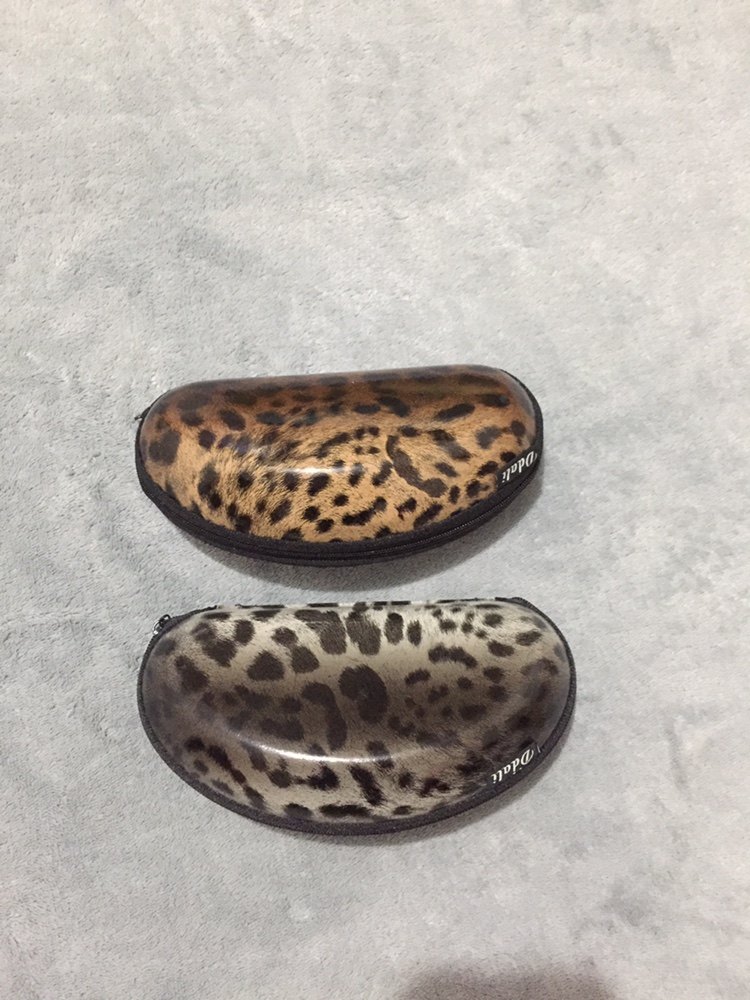 2024时尚潮流豹纹个性近视老虎精平光眼镜太阳眼镜墨镜盒特价