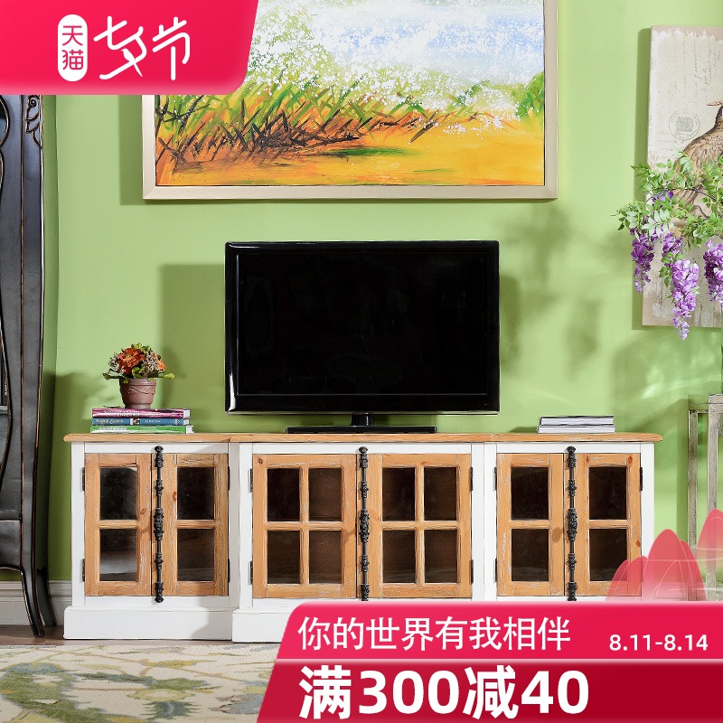 [清仓]奇居良品 美法式乡村实木家具 博克赛6门客厅电视柜C款在类目 住宅家具, 柜类, 电视柜中 - 来自Buy2taobao.com提供专业的淘宝代购服务