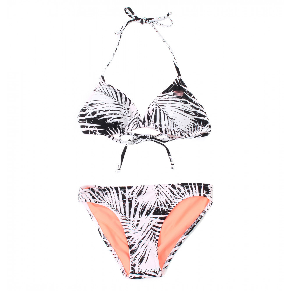 2019澳洲冲浪品牌潮牌 撞色聚拢三角比基尼女泳衣比坚尼bikini