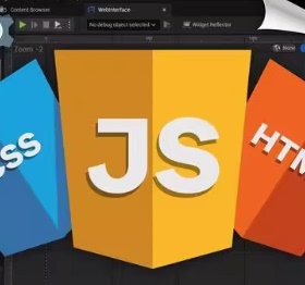 虚幻 UE5.6 Web UI WebUI UE5 网页HTML嵌入加载浏览器视频