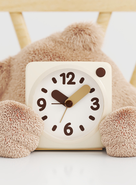 新款学生专用小闹钟学习自律起床神器时钟儿童男孩女孩初中生闹铃