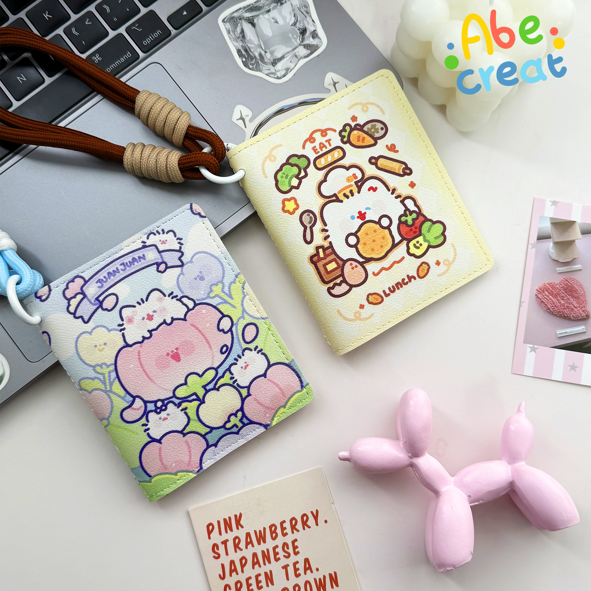 卷卷猫8卡位卡包|必易文创2025可爱小卡包收藏卡创意高颜值