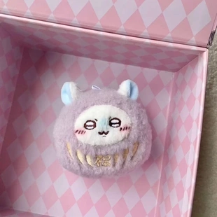 手作chiikawa琦玉快闪店限定圆滚滚毛毛力飞鼠可爱毛绒公仔挂件