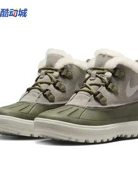 Nike耐克女子2024春WOODSIDE CHUKKA 2复古保暖休闲鞋 537345-200