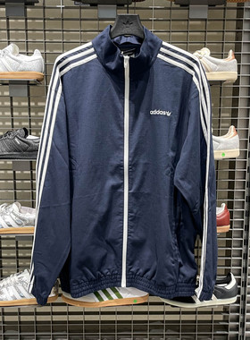 Adidas阿迪达斯男女装2025秋季情侣款运动休闲梭织夹克外套IY1631