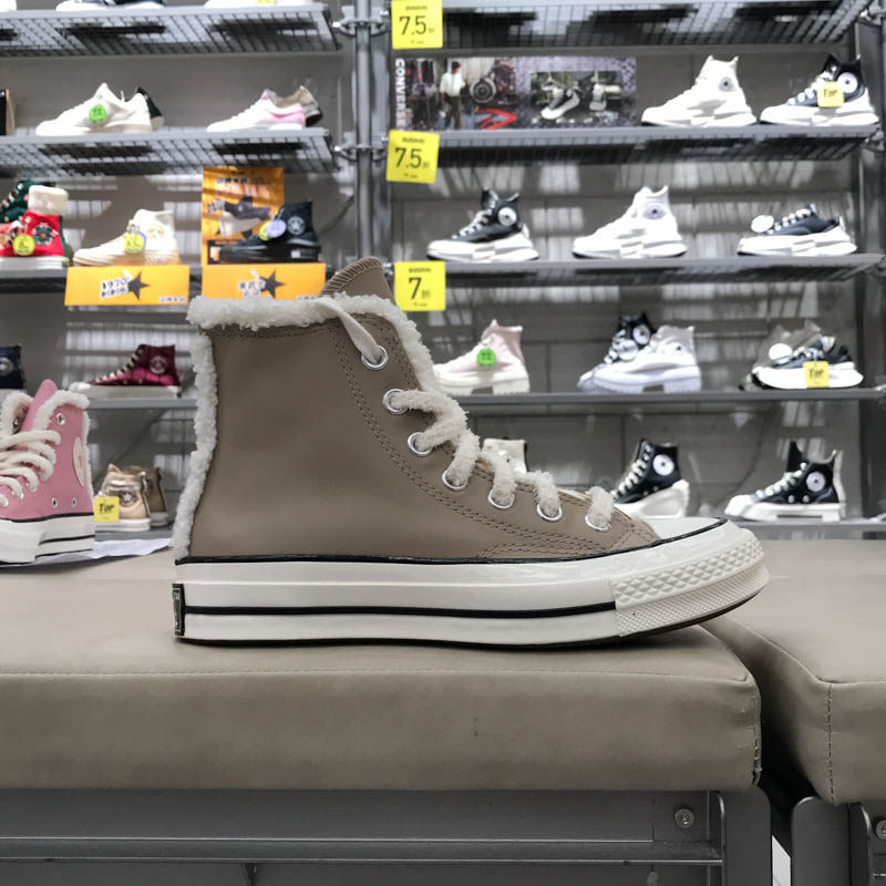 CONVERSE匡威男女鞋2024冬新款透气运动耐磨休闲鞋帆布鞋 A12450C
