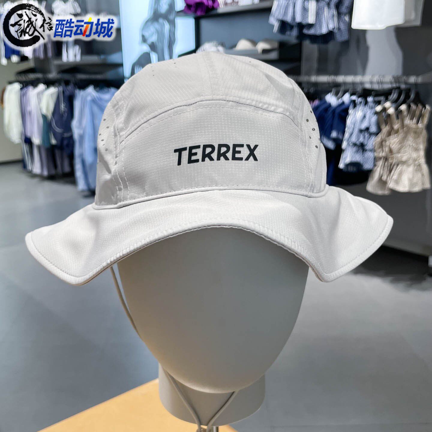 Adidas阿迪达斯男女帽2026夏季户外徒步透气运动休闲渔夫帽JY5687