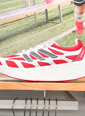 阿迪达斯三叶草男女鞋ADIZERO ARUKU千禧年复古跑步运动鞋 JI0308