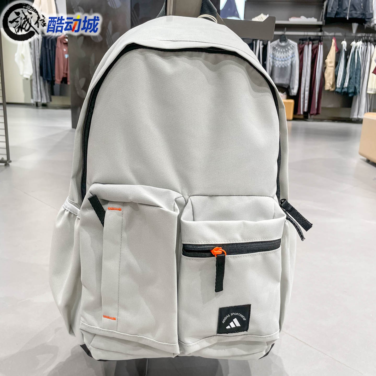 Adidas阿迪达斯2025冬季男女同款户外实用休闲运动双肩背包KC0257