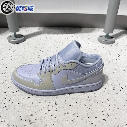 Nike耐克2025新款AJ1女子时尚拼色舒适缓震篮球运动鞋 IM5129-010