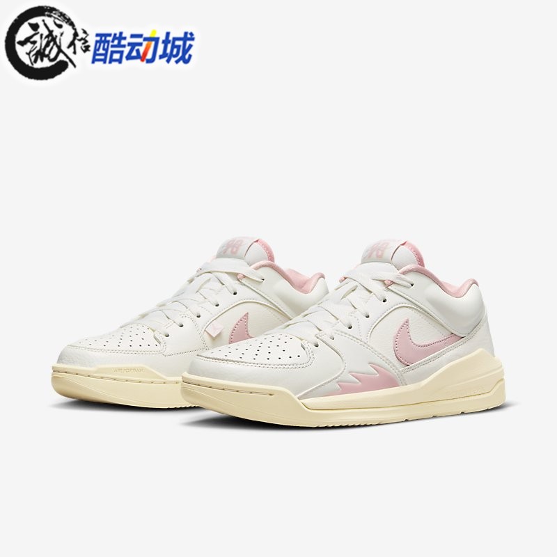 耐克防滑耐磨女系带Jordan休闲鞋图片