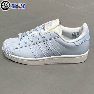 阿迪达斯三叶草女子2026夏季经典贝壳头舒适运动休闲鞋板鞋HQ2646
