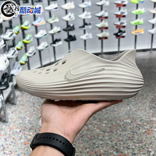 Nike耐克男子2026秋季日常休闲透气缓震一脚蹬运动凉鞋HV5060-100