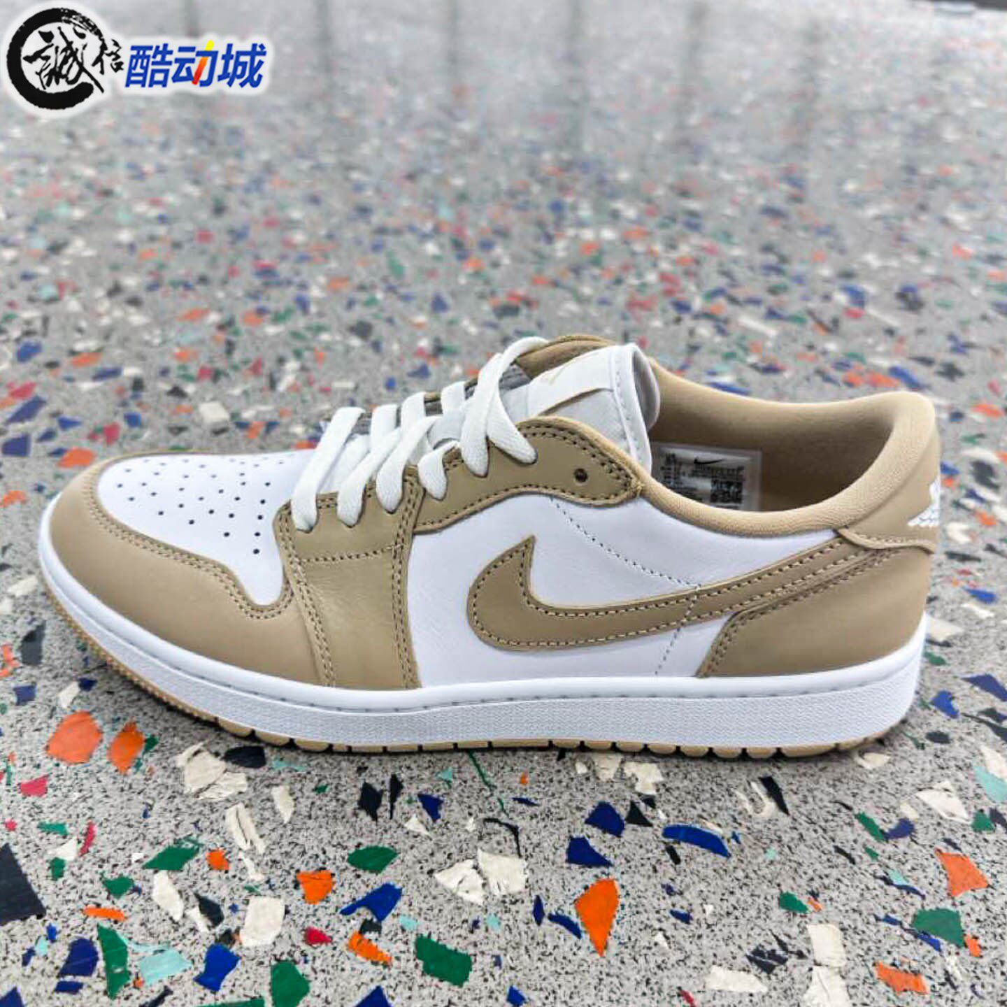 Nike耐克男女鞋2026春季Jordan 1 Low G缓震高尔夫球鞋DD9315-117