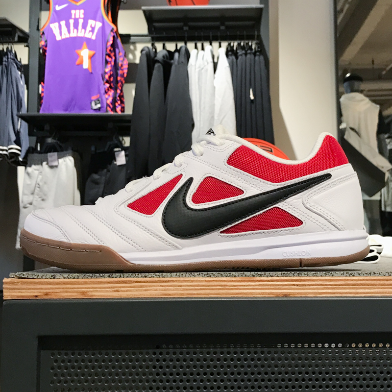 耐克男子2025夏新款Gato足球风撞色百搭属实耐磨运动鞋IB8509-100