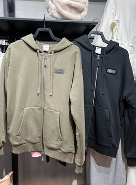 耐克男子2025春新款Devin Booker开襟针织连帽夹克HJ3898-010-222