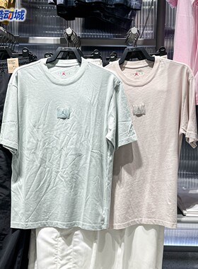 Nike耐克男装2025秋时尚经典日常百搭纯棉圆领短袖HQ8939-034-104