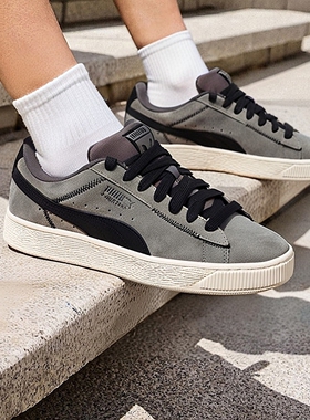 PUMA彪马男女鞋2025冬款SUEDE XL磨毛皮革休闲鞋板鞋402569-01-02