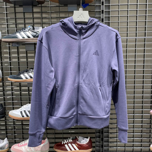 ADIDAS阿迪达斯女装2025秋季柔软舒适挺阔有型连帽夹克外套JX7310