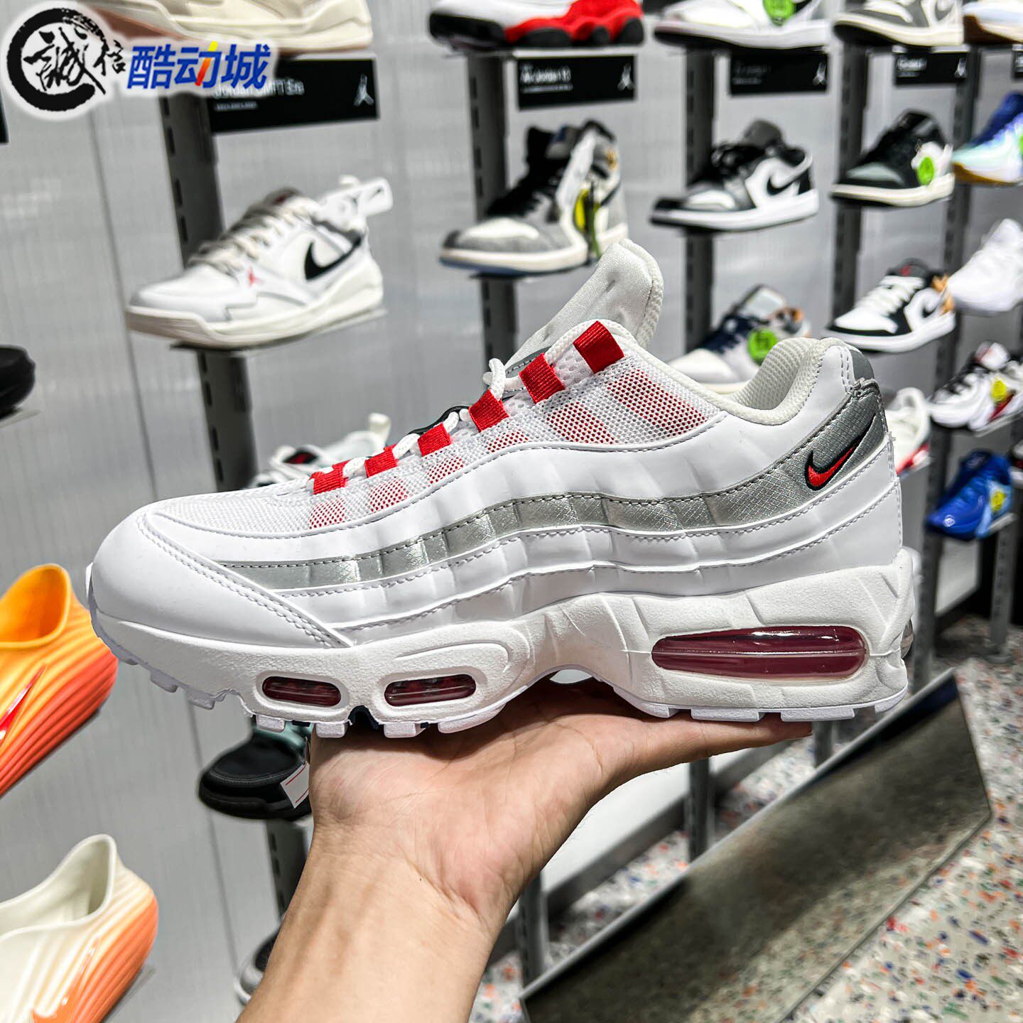 耐克男子2026夏新款Air Max 95 Big Bubble舒适运动鞋 IQ0176-100