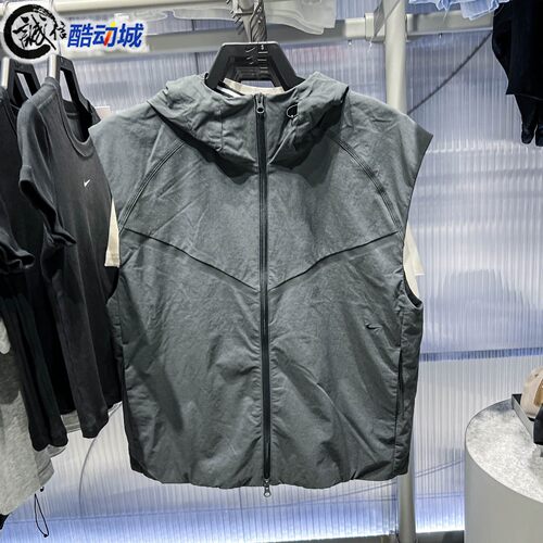 Nike耐克男装2026春新款时尚舒适百搭休闲运动夹克马甲HV0983-060