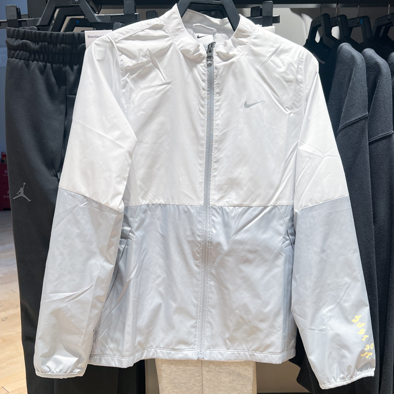 耐克大童2025春新款户外足球训练运动透气梭织夹克外套IB5591-012