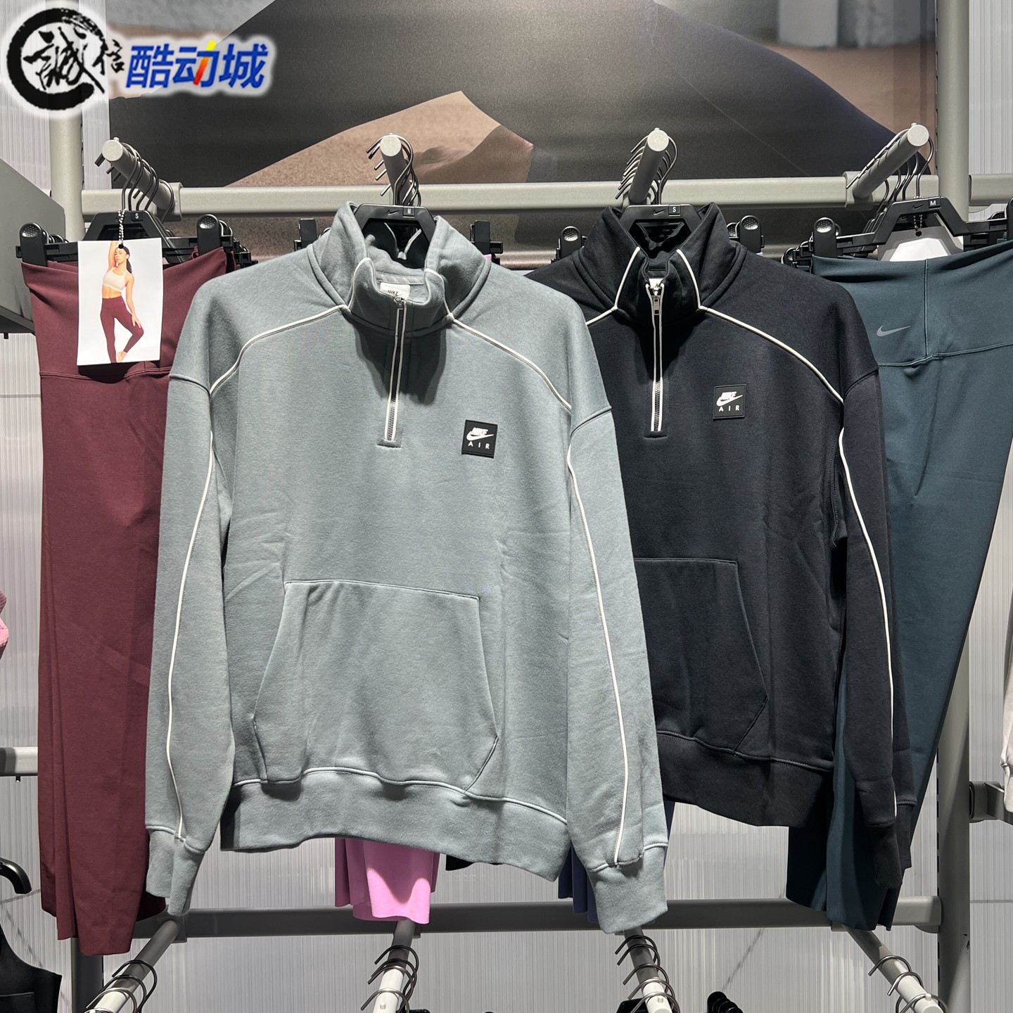 Nike耐克男装2026春季新款运动风拉链开襟加绒上衣II3144-010-084