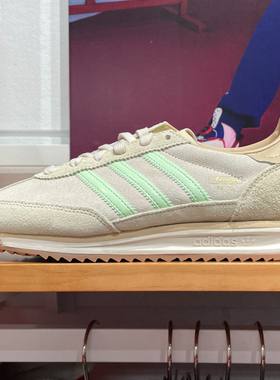 阿迪达斯三叶草女子2025春SL72 RS经典运动鞋百搭休闲T头鞋JR0092