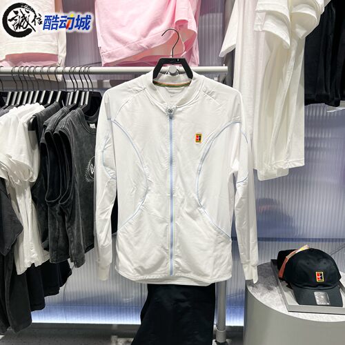 Nike耐克男子2026新款Court Heritage速干立领网球夹克IR6294-100