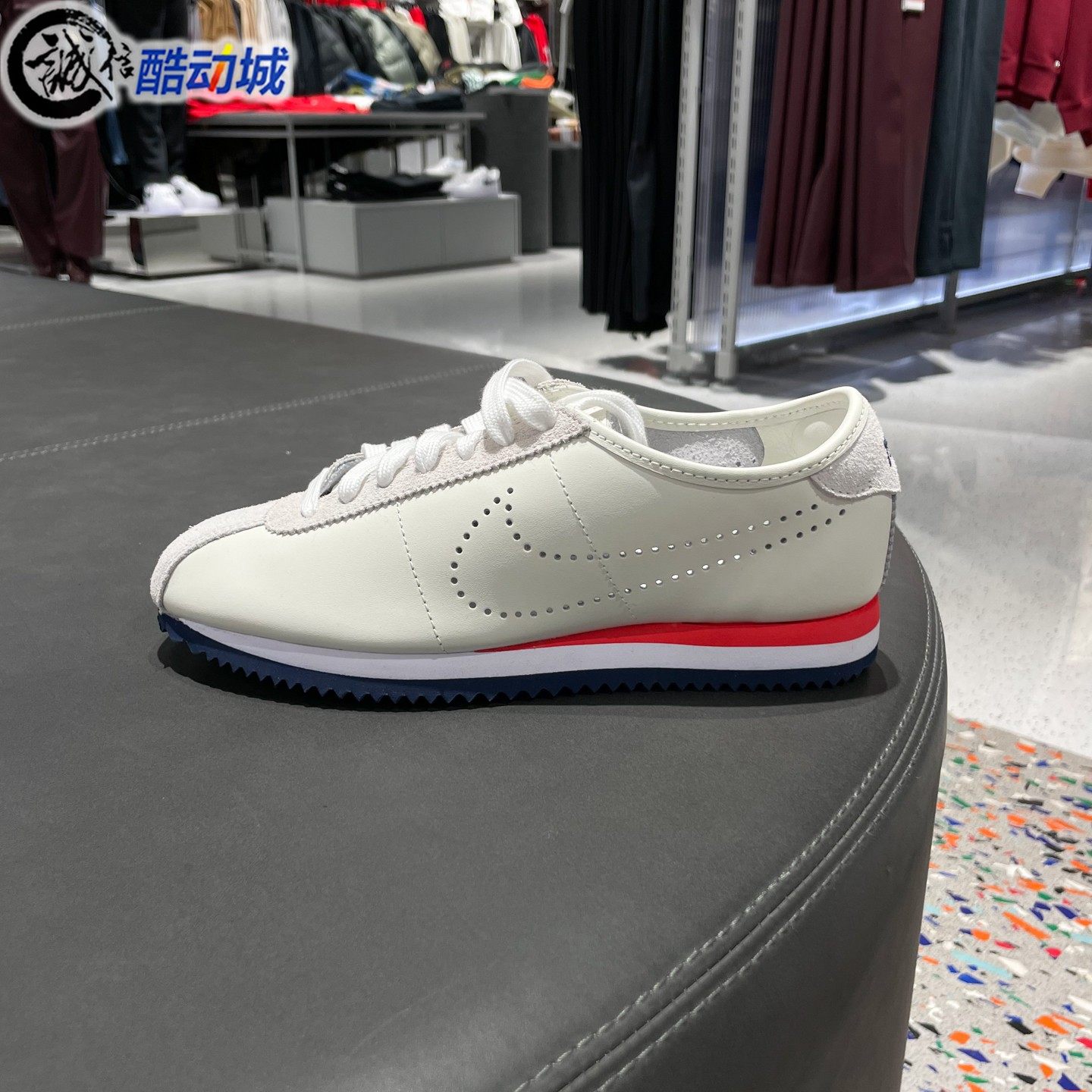 Nike耐克女子2026春新款Cortez Leather轻便运动鞋HQ1841-101-201,运动鞋new,跑步鞋,淘宝优惠券,粉丝福利购,淘宝优惠卷