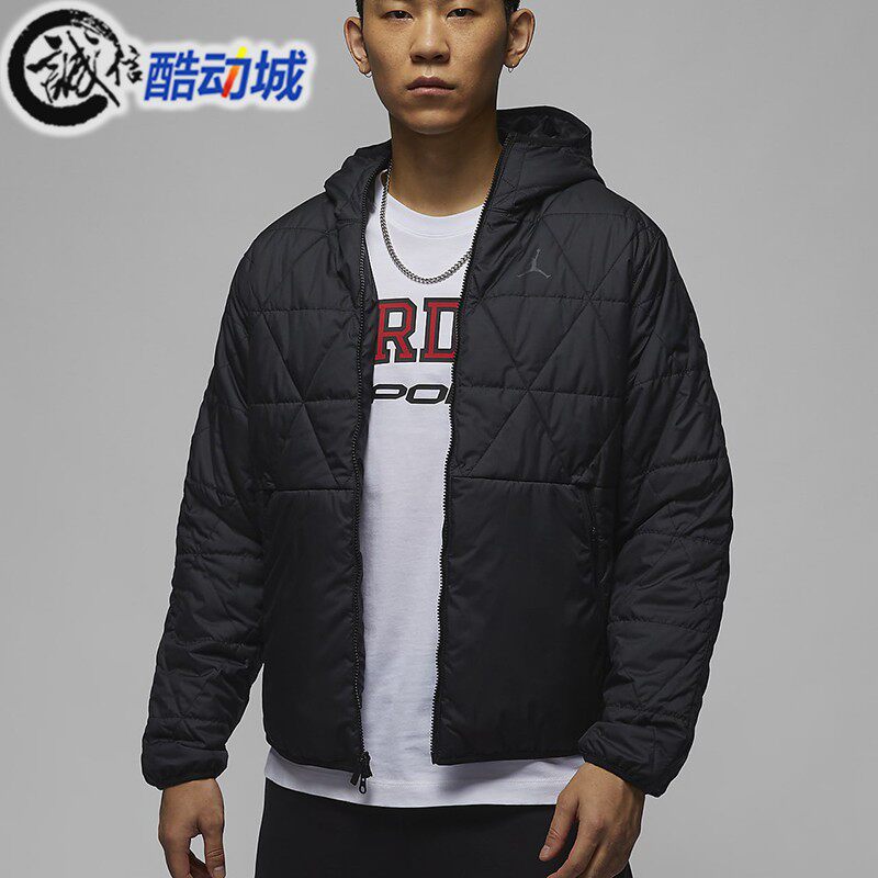 耐克男Jordan保暖棉服